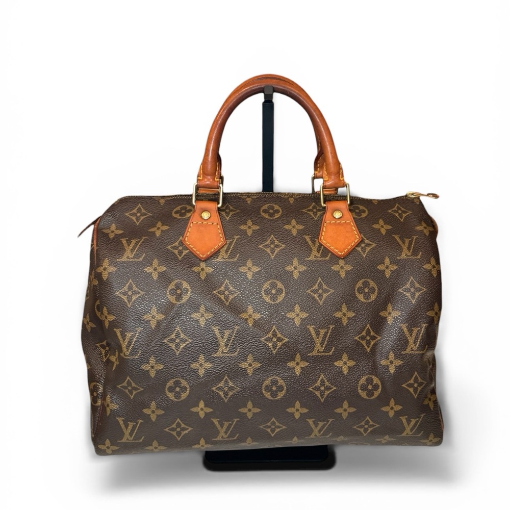 *SOLD* AUTHENTIC Louis Vuitton: Brown Monogram Canvas Speedy 30